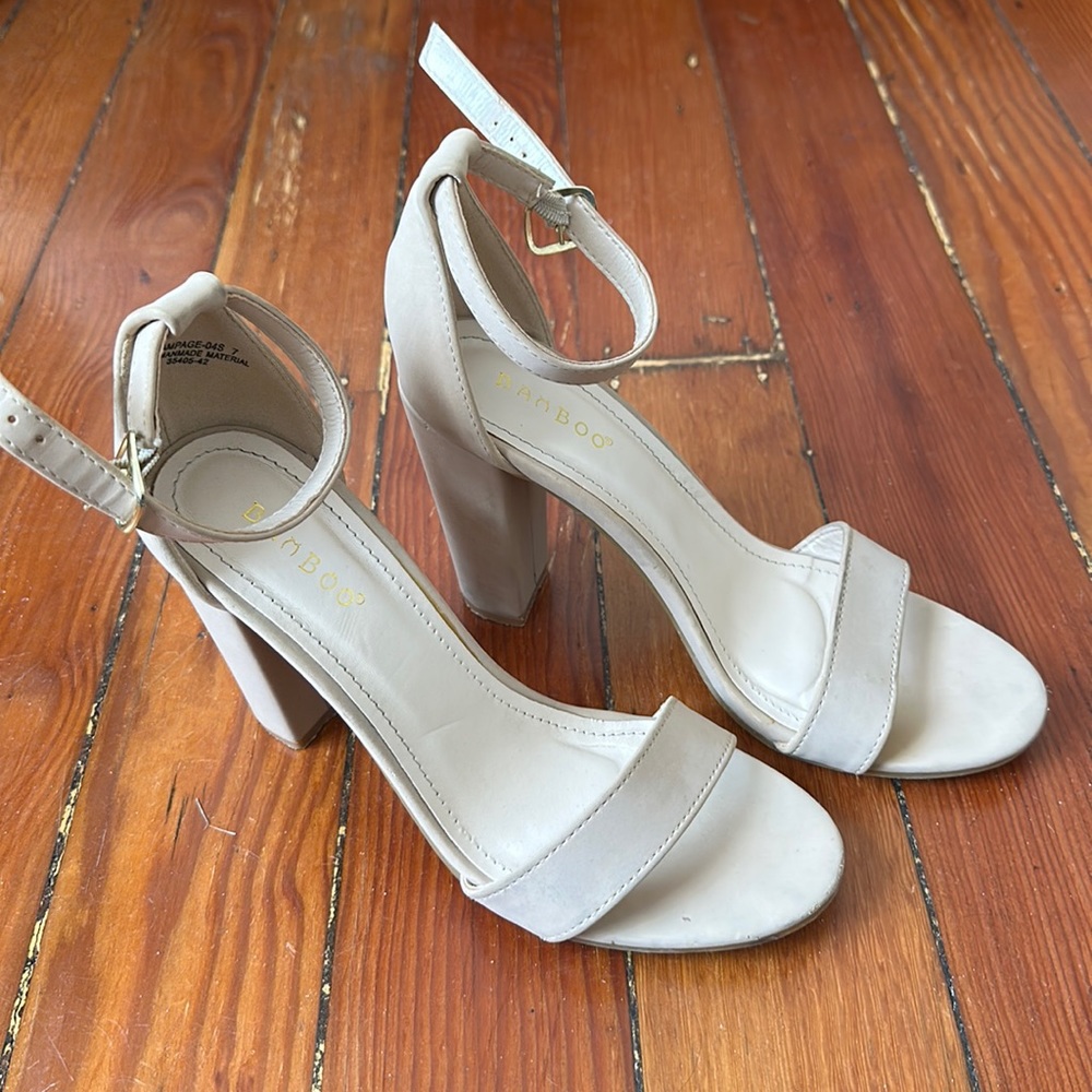 Beige Heels